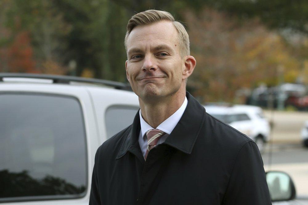 Diplomat says he overheard Trump call about investigations