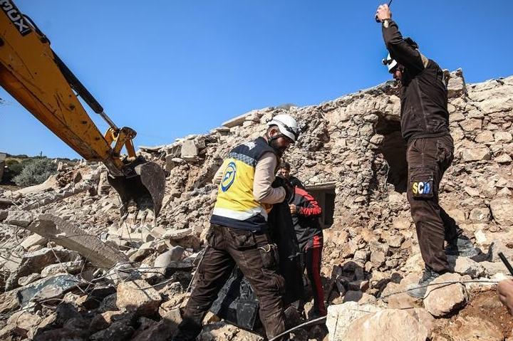 Russian airstrikes kill 9 civilians in Idlib, Syria