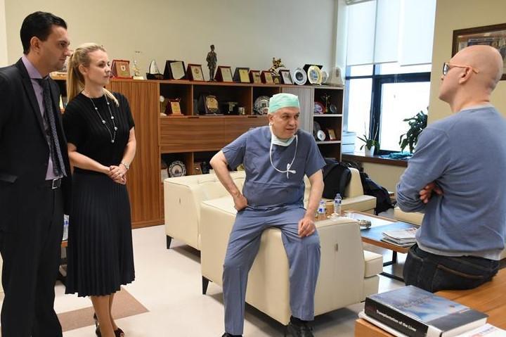 Russian doctors get liver transplant training in Turkey