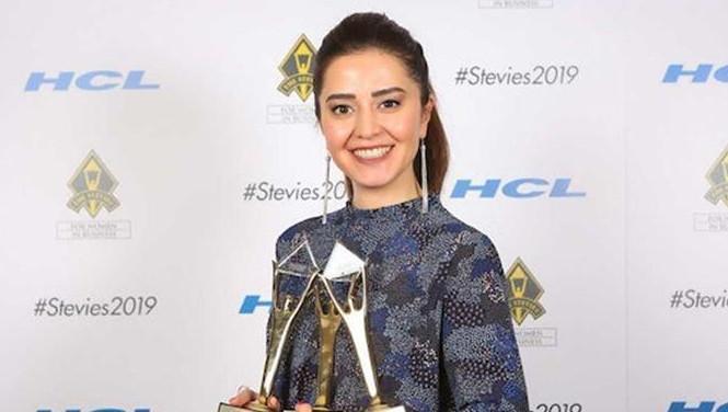 Turkish women executive wins three Stevie Awards