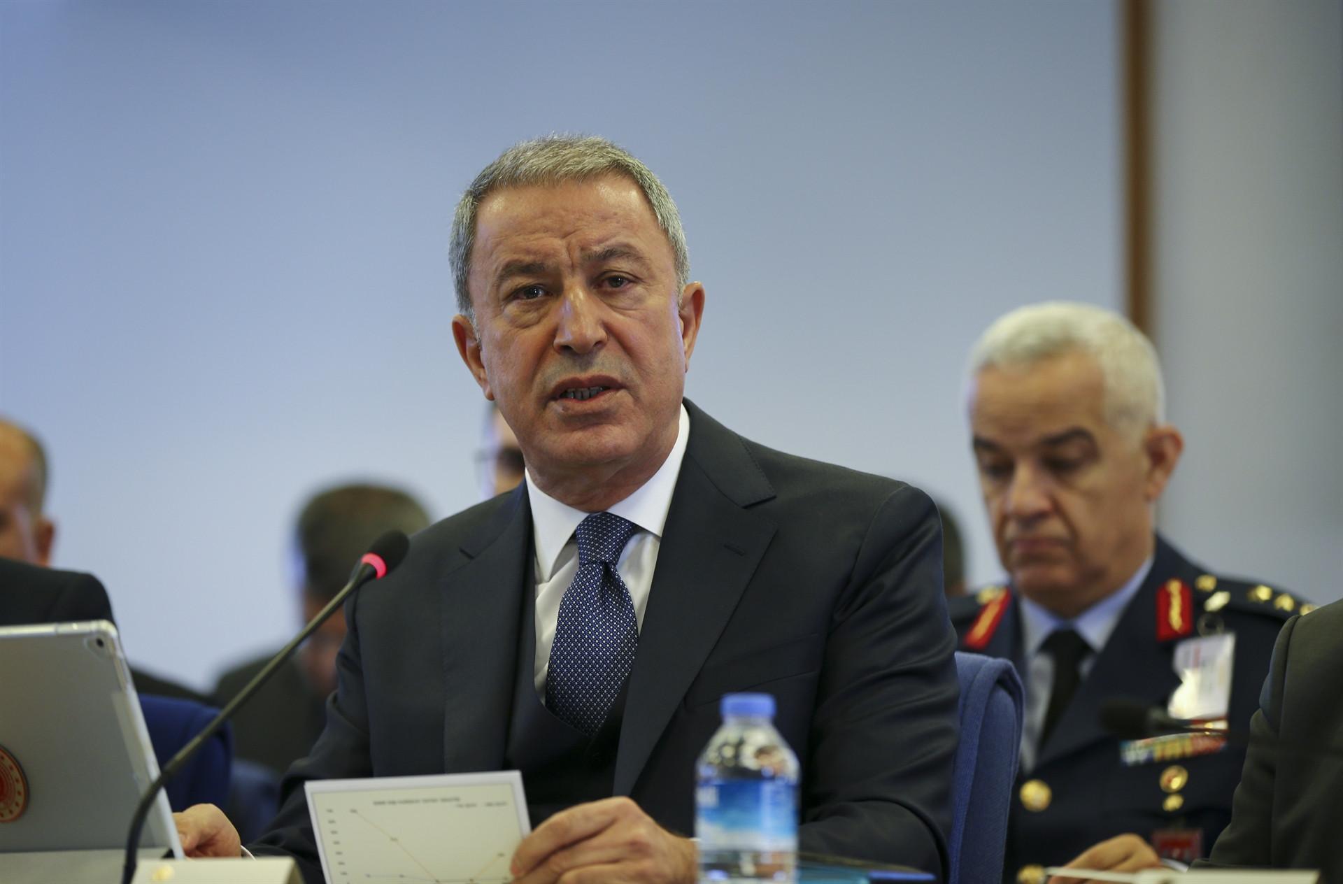 Turkey establishes 145-km-long, 30-km-deep safe zone in Syria: Defense minister