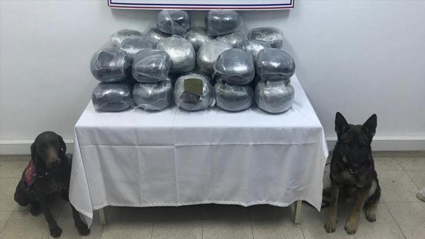 Security forces seize drugs in southeast Turkey