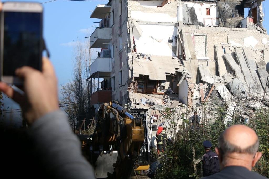 Buildings down after strongest tremor in decades hits Albania