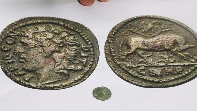 History or myth, aged coin shows Paris of Troy