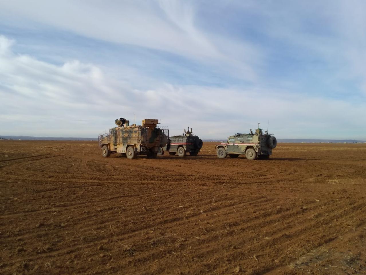 Turkey, Russia complete 13th joint patrol in N.Syria