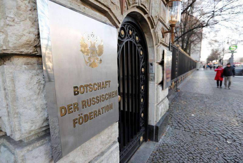 Russia expels two German diplomats in dispute over killing