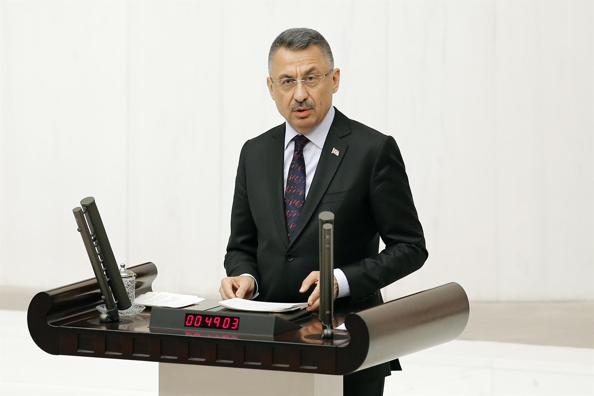 EUs draft for sanctions on Turkey is null and void: VP Oktay