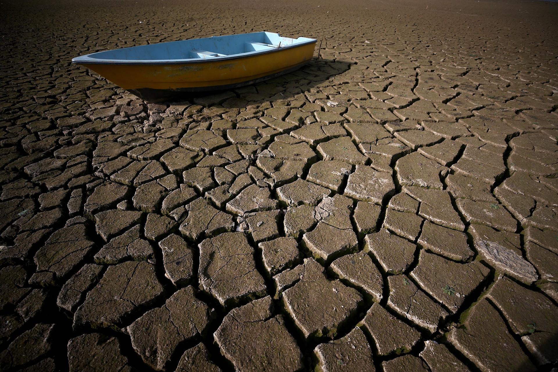 Farmers alarmed as Gölbaşı Dam Lake in Turkey’s Bursa dries up