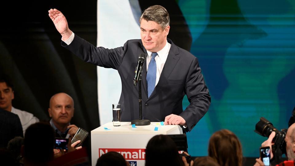 Croatia set for runoff in presidential polls