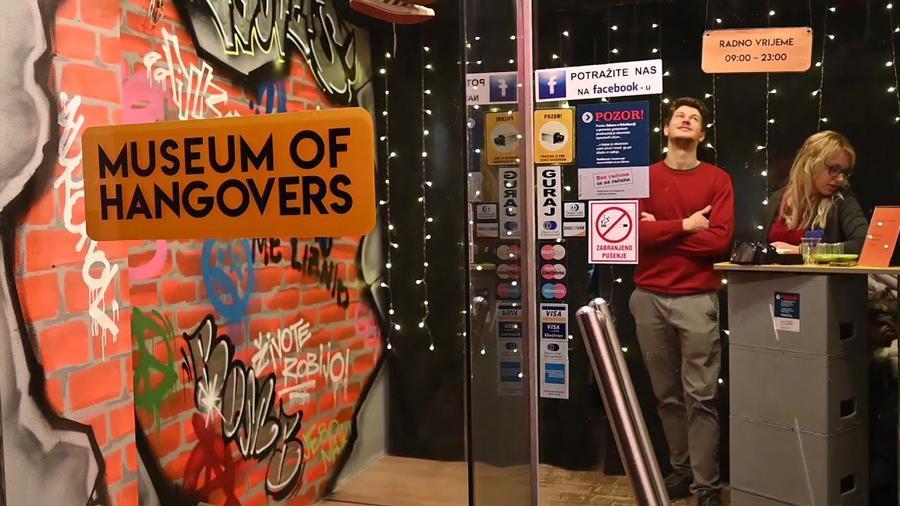 Zagrebs hangover museum makes light of blurry