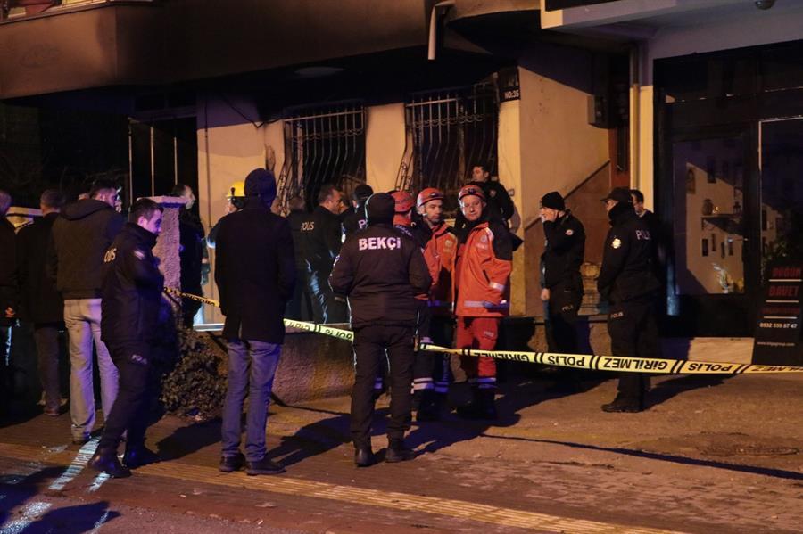 Apartment fire kills at least four in Turkish capital
