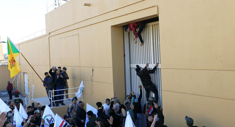 Iraqi paramilitary groups tell supporters to withdraw from US Embassy perimeter