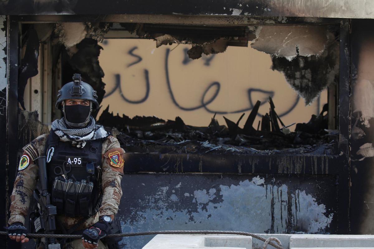 Protesters vacate US Embassy compound in Iraq