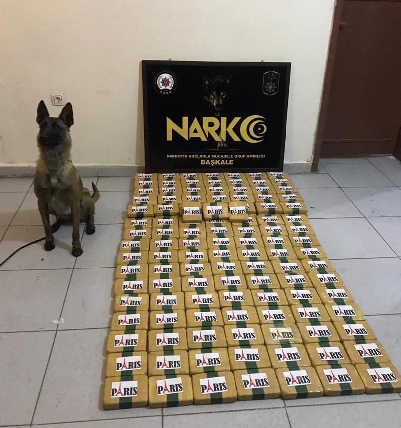 Over 77 kg heroin seized in eastern Turkey