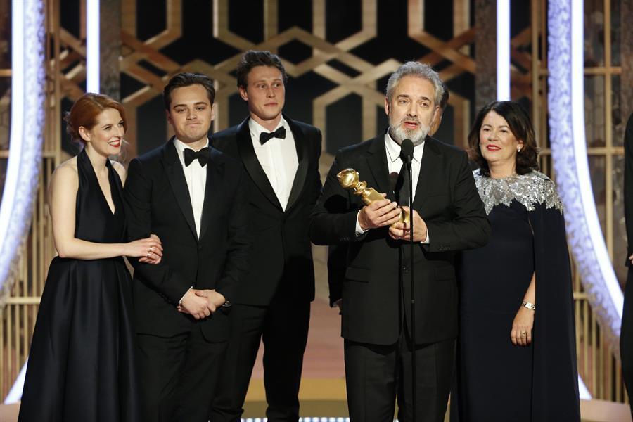 War film 1917 stuns Golden Globes