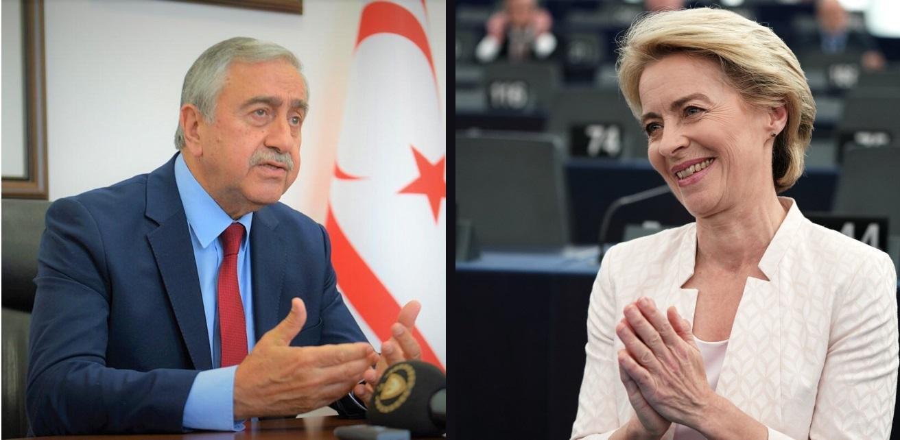 European Commission president thanks Turkish Cypriot leader
