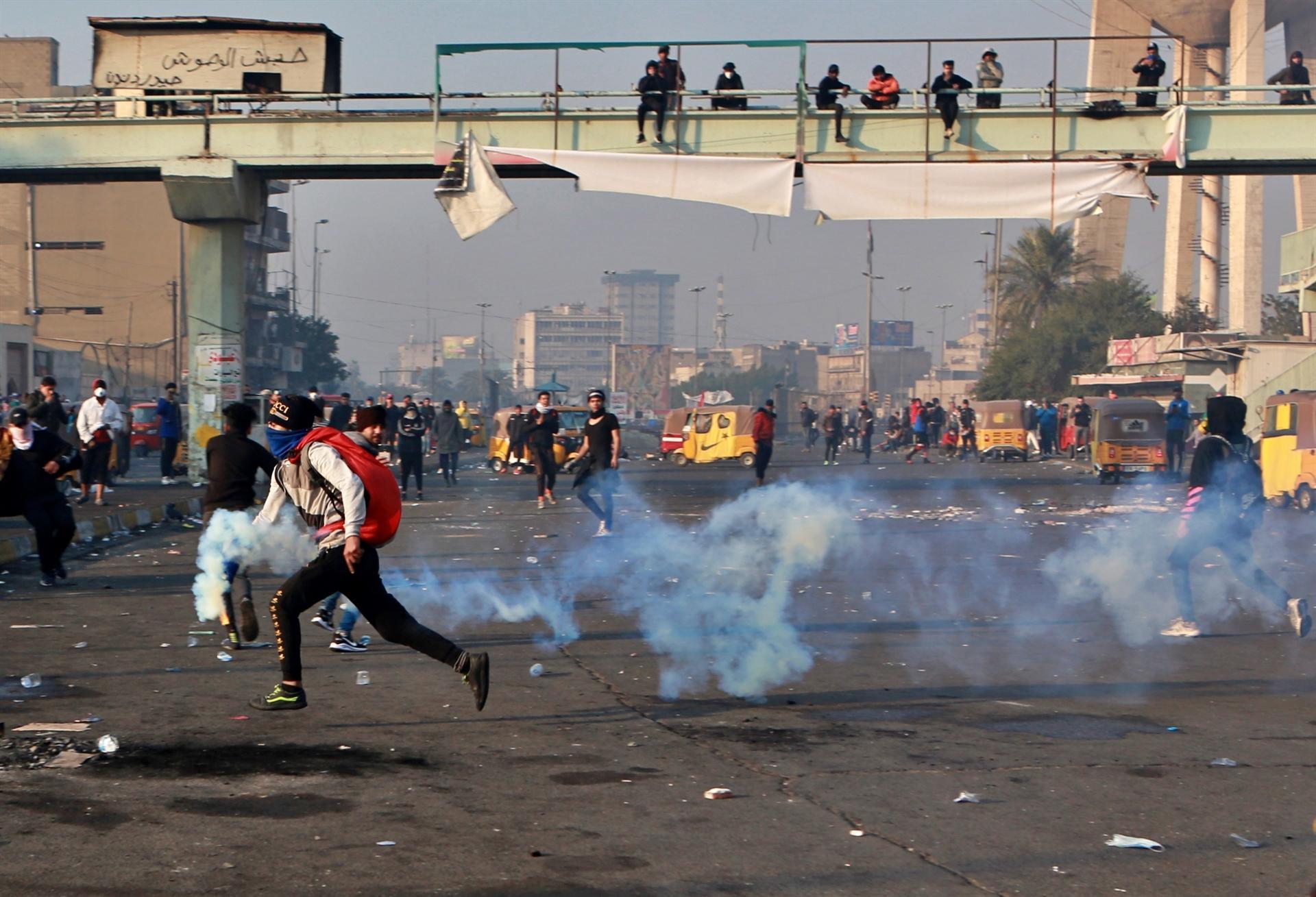 At least 13 wounded in violence in Baghdad, officials say