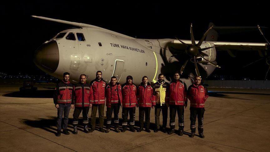 Turkish plane takes off to bring wounded from Somalia