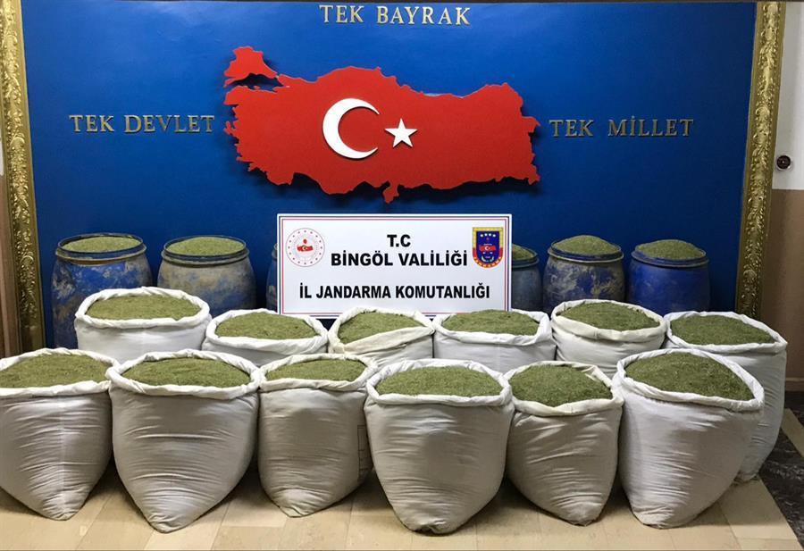 Over three tons of marijuana seized in SE Turkey