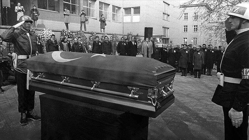 Turkey remembers diplomat killed in US in 1982
