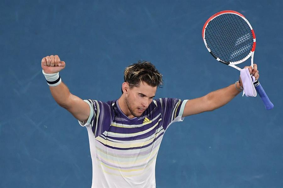 Thiem stuns Nadal to reach Australian Open semi-finals