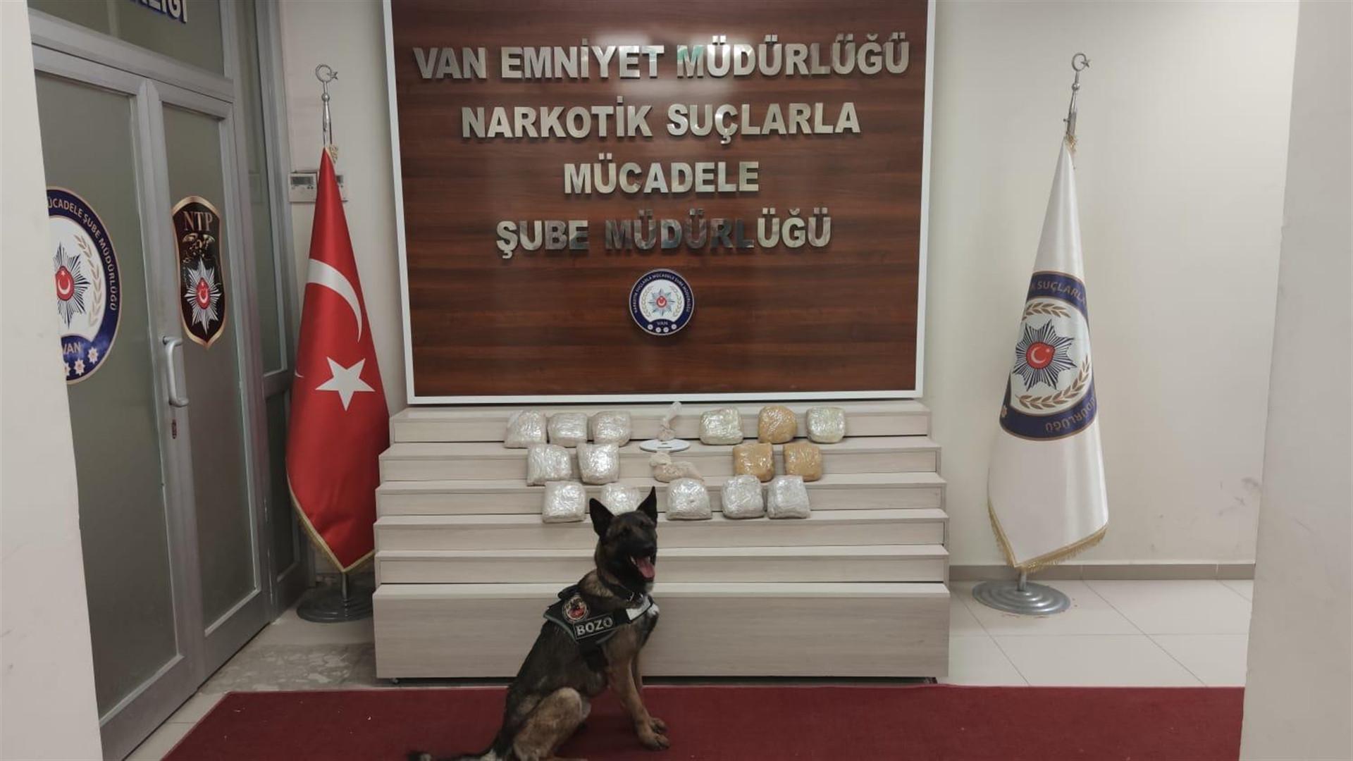 Over 15 kg of heroin seized in eastern Turkey