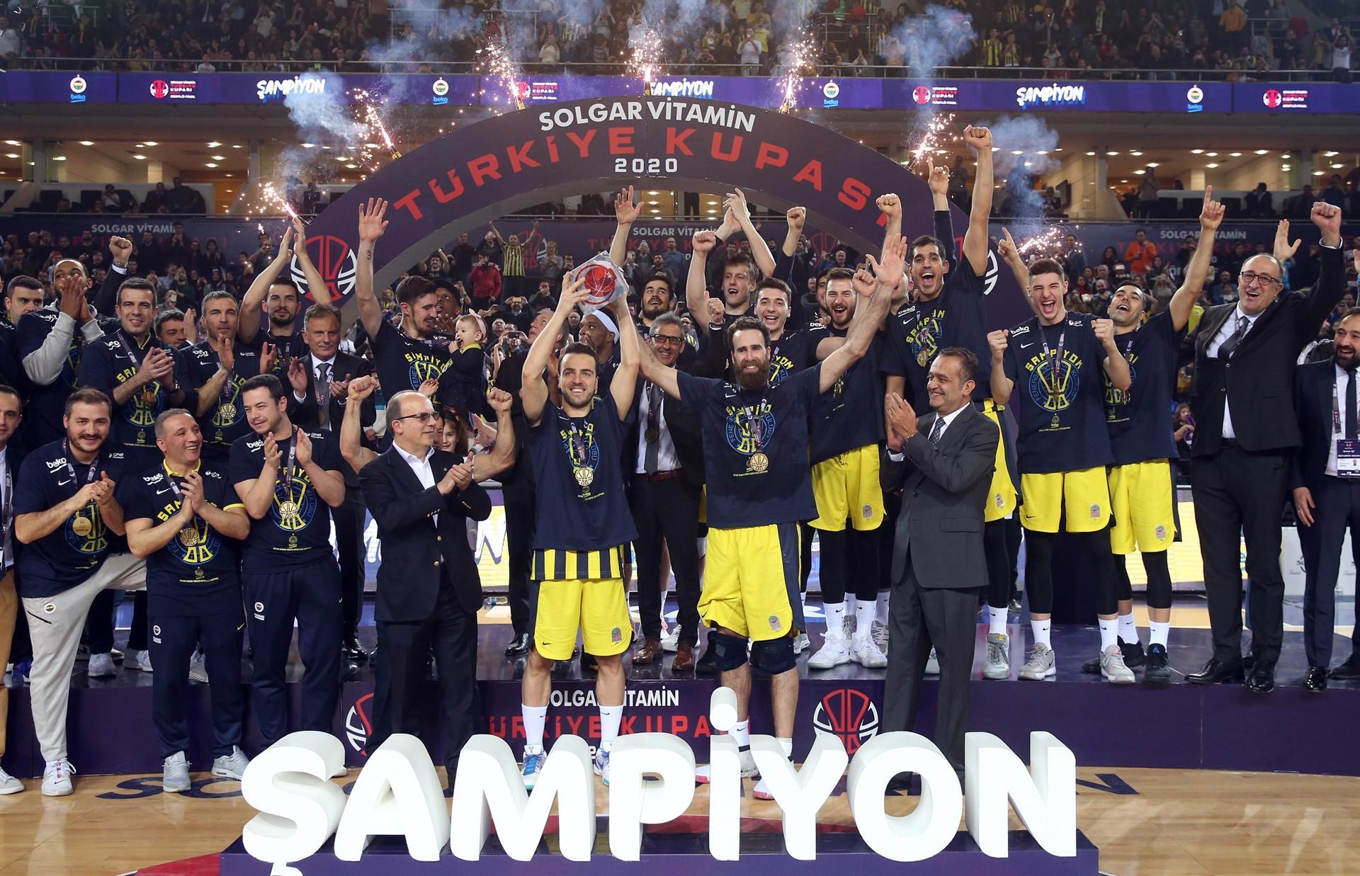 Fenerbahçe Beko win 2020 Turkish Cup