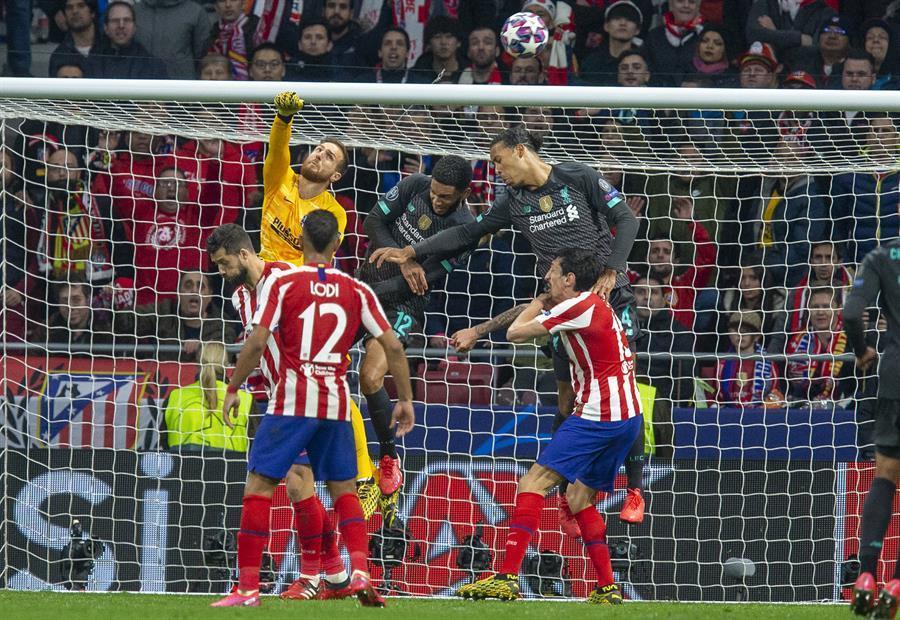 Atlético Madrid edges Liverpool 1-0 in Champions League