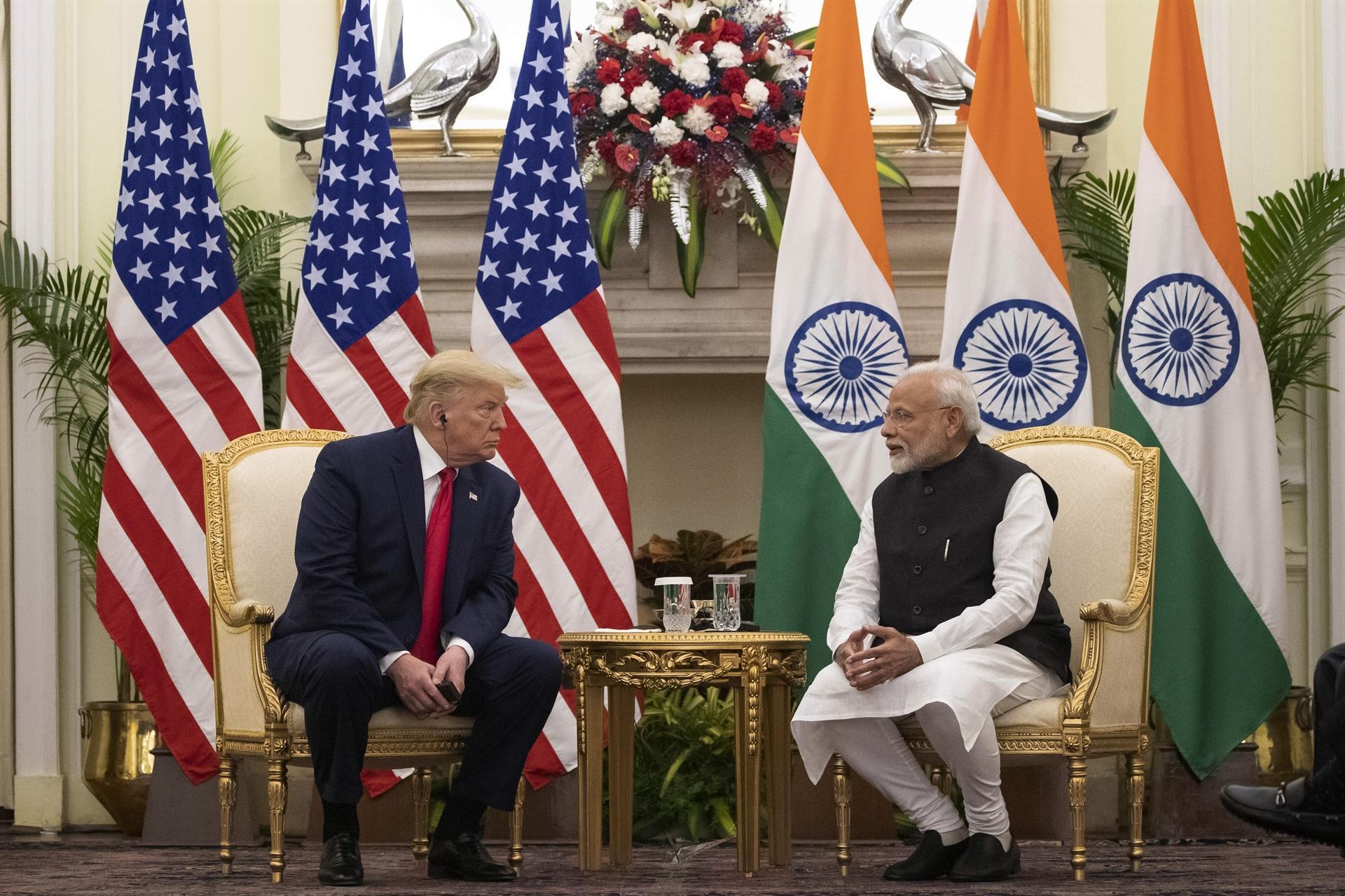 After raucous welcome in India, Trump clinches $3 bln military equipment sale