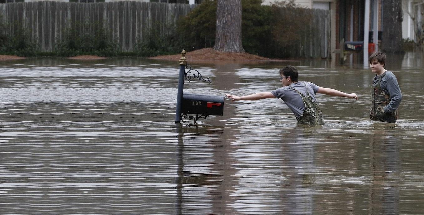 Environmental disasters across world in February