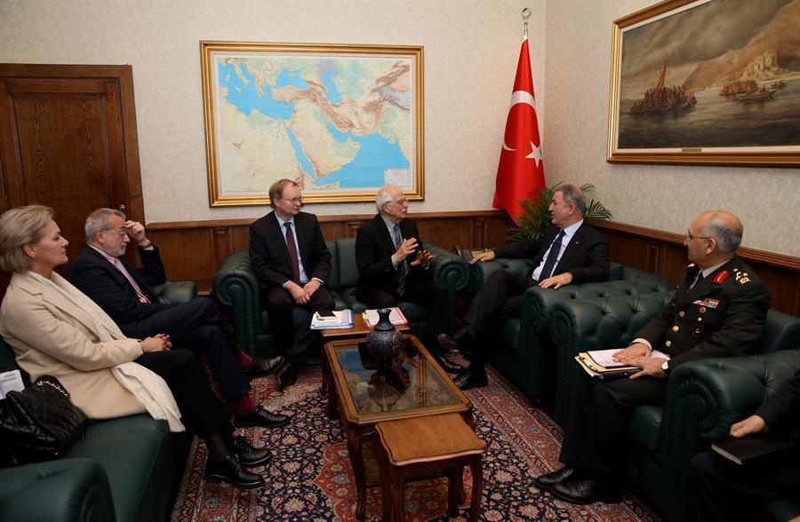 EU’s top diplomat suggests working hand in hand with Turkey to address problems