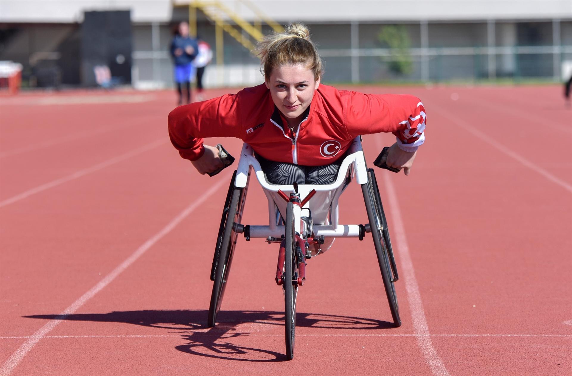 Woman athlete aims high in 2020 Paralympics