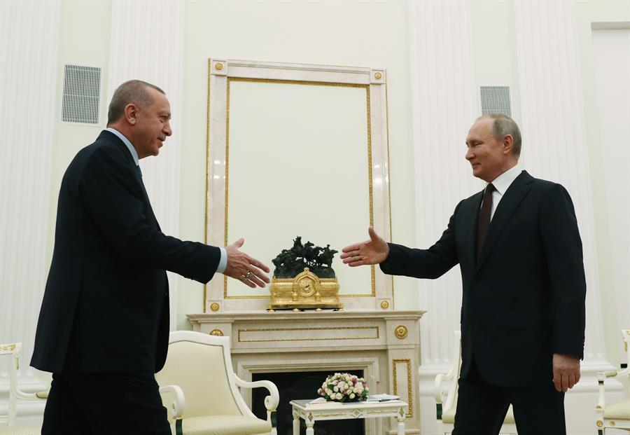 Erdoğan, Putin agree that tensions in Idlib much lower after deal: Kremlin