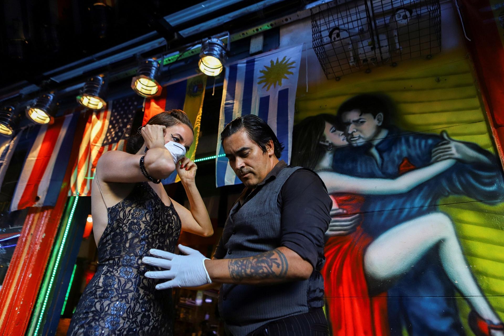 Dancing cheek to cheek Argentine tango faces curbs as coronavirus spreads