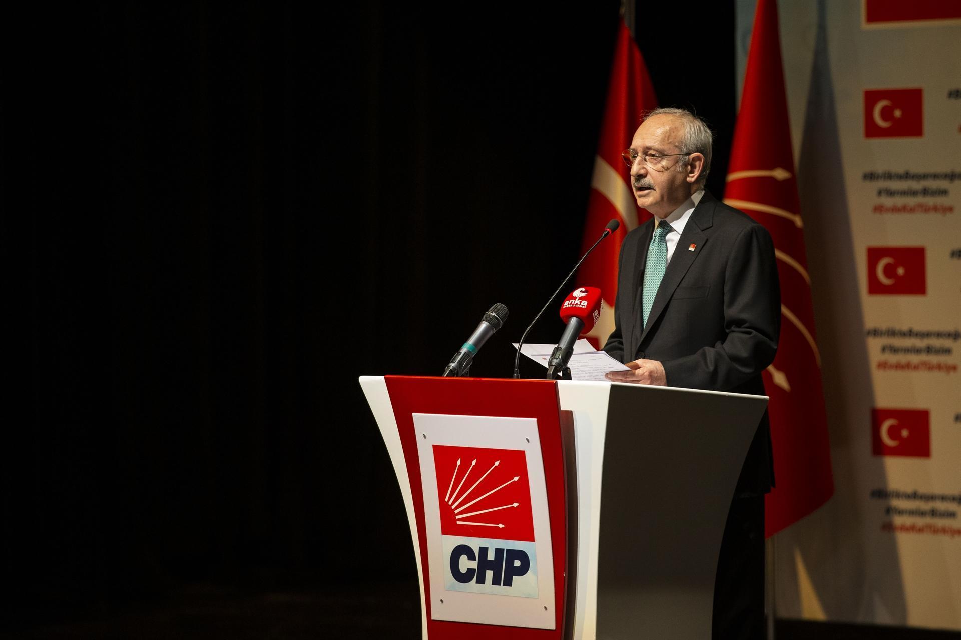 Main opposition CHP leader says COVID-19 showed us necessity to act united
