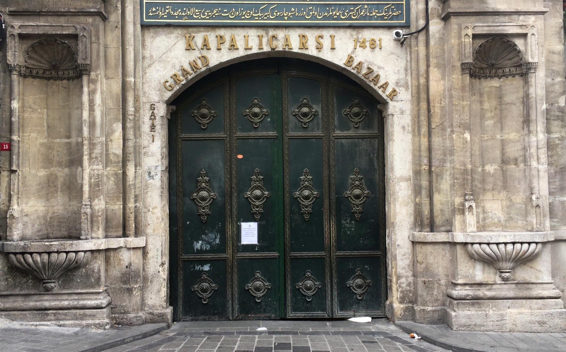Grand Bazaar closed to visitors
