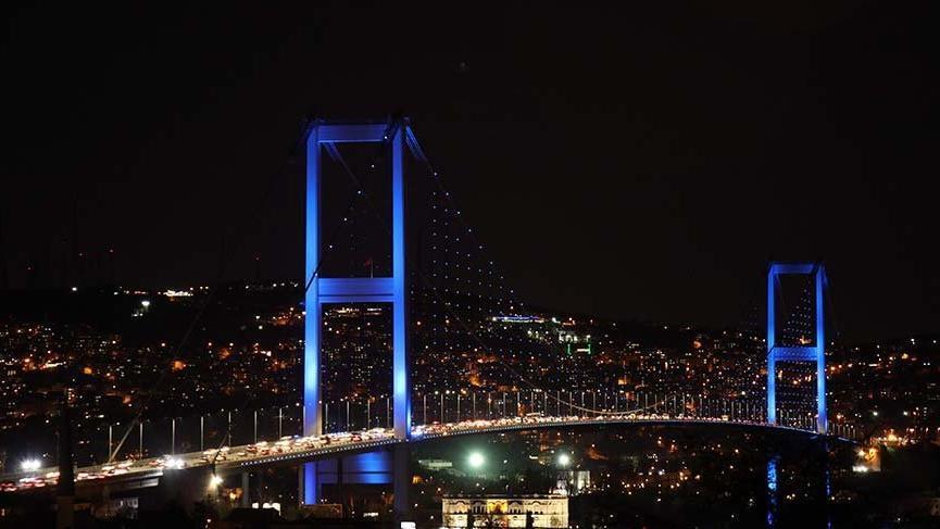 Istanbul landmarks to be decorated in blue lights for autism awareness
