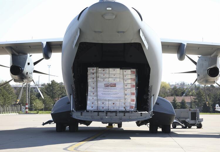Erdoğan sends UK PM letter, medical supplies