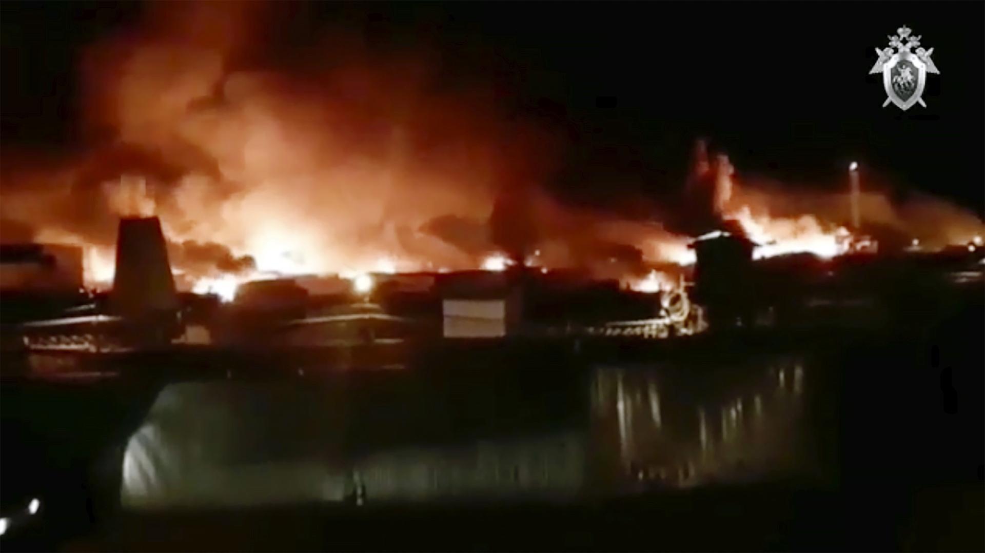 Fire, rioting breaks out at Siberia prison