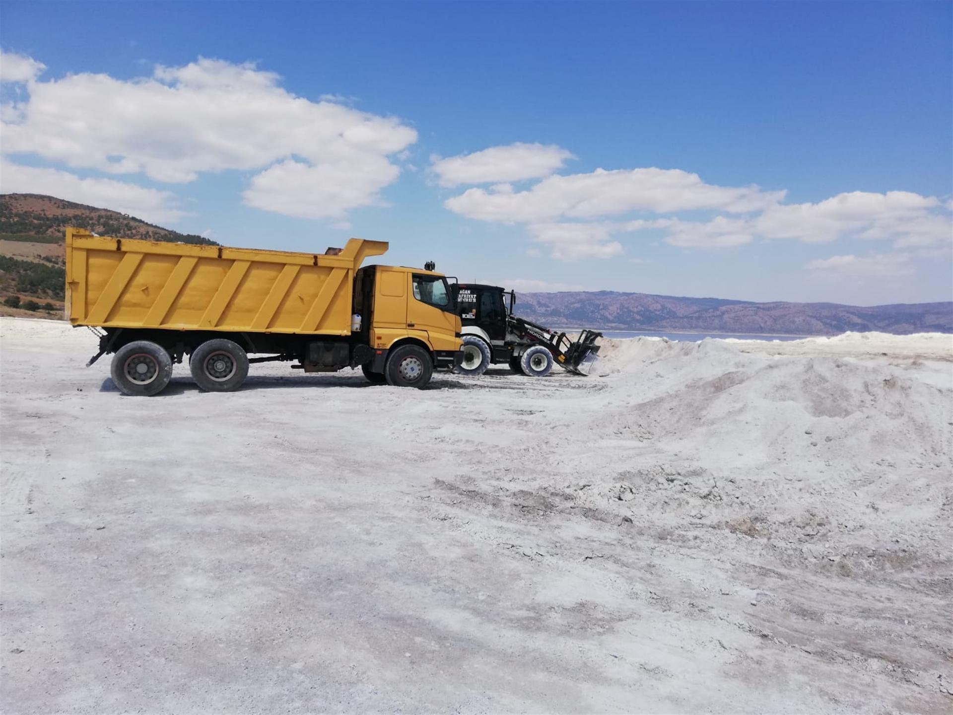 Construction on Salda Lake beach sparks fury