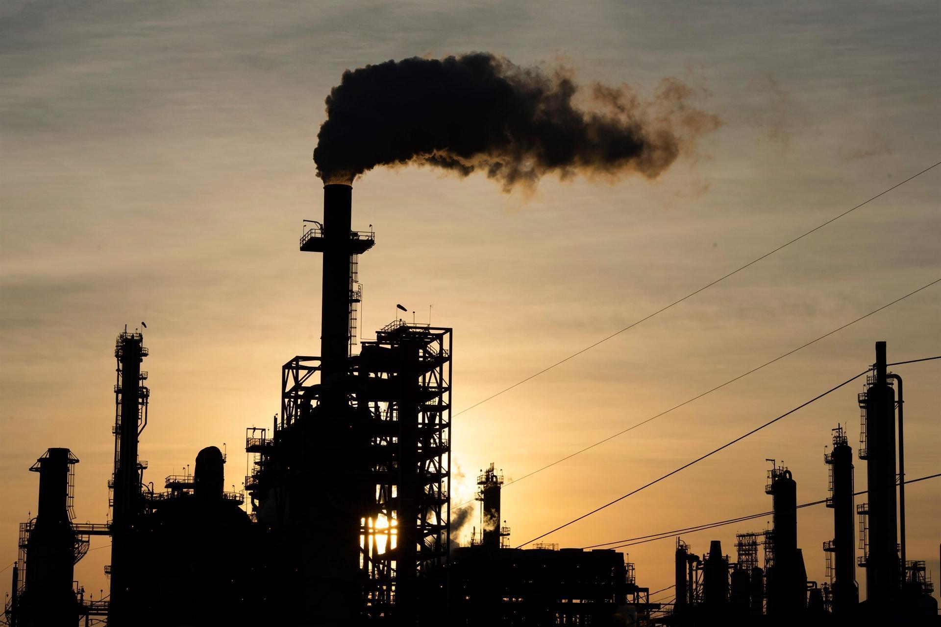 Shares skid after oil prices dip into negative territory