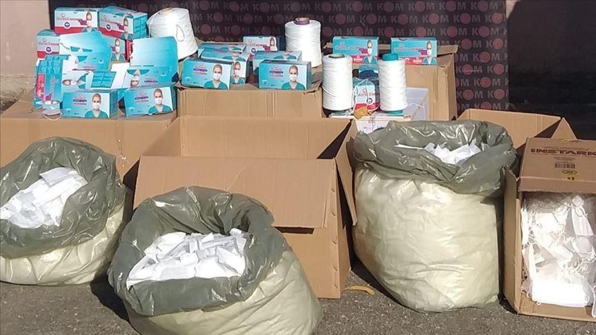 700,000 illegally produced face masks seized