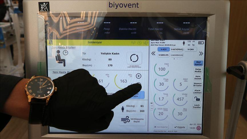 Turkey to begin mass production of native respirator