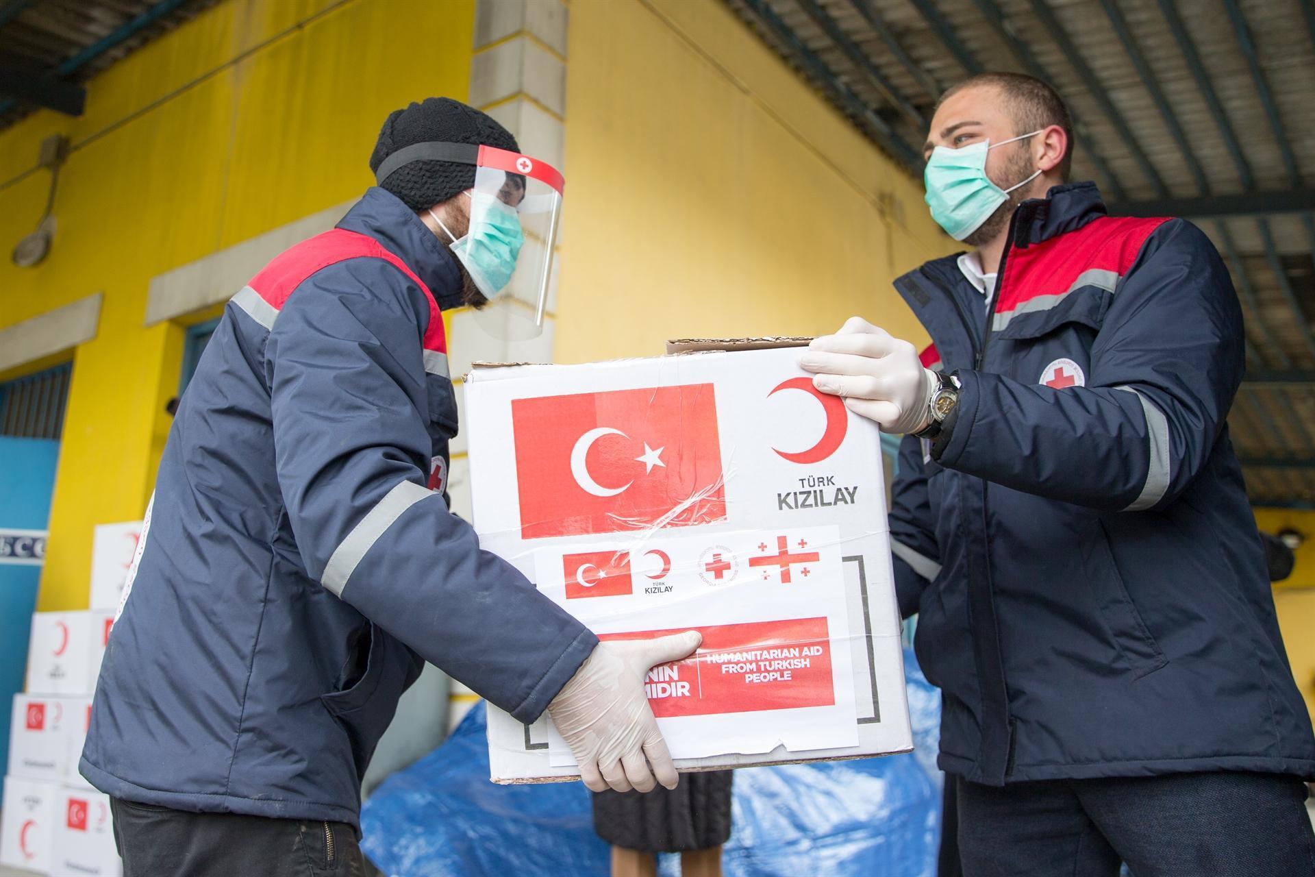 Turkish Red Crescent sends virus aid to Georgia