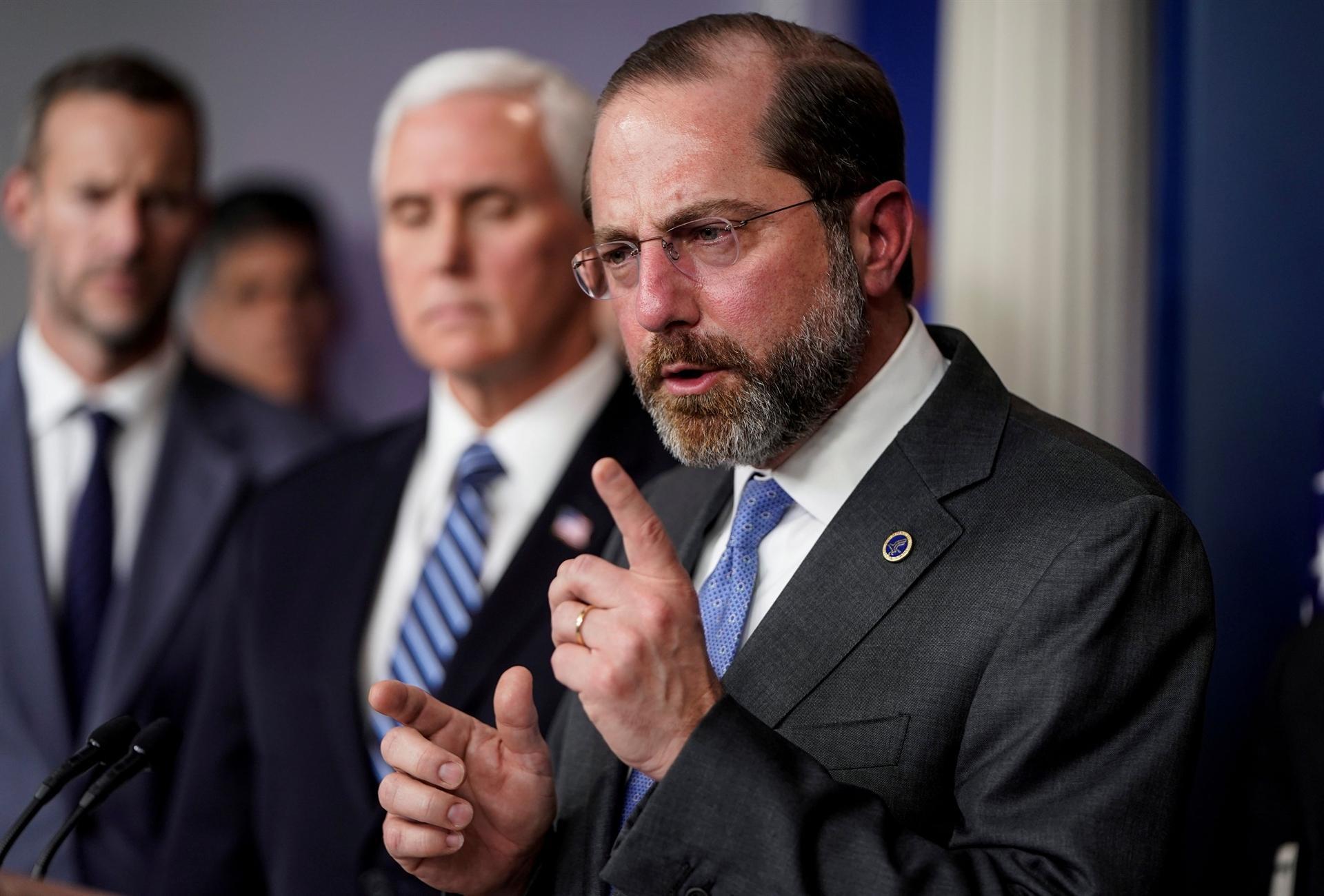 White House considering replacing HHS chief Azar: Reports