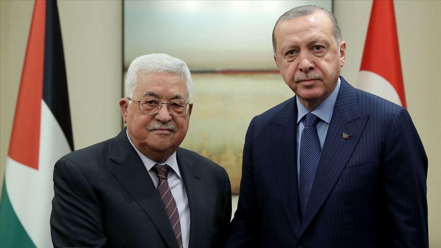 Turkish, Palestinian presidents discuss COVID-19
