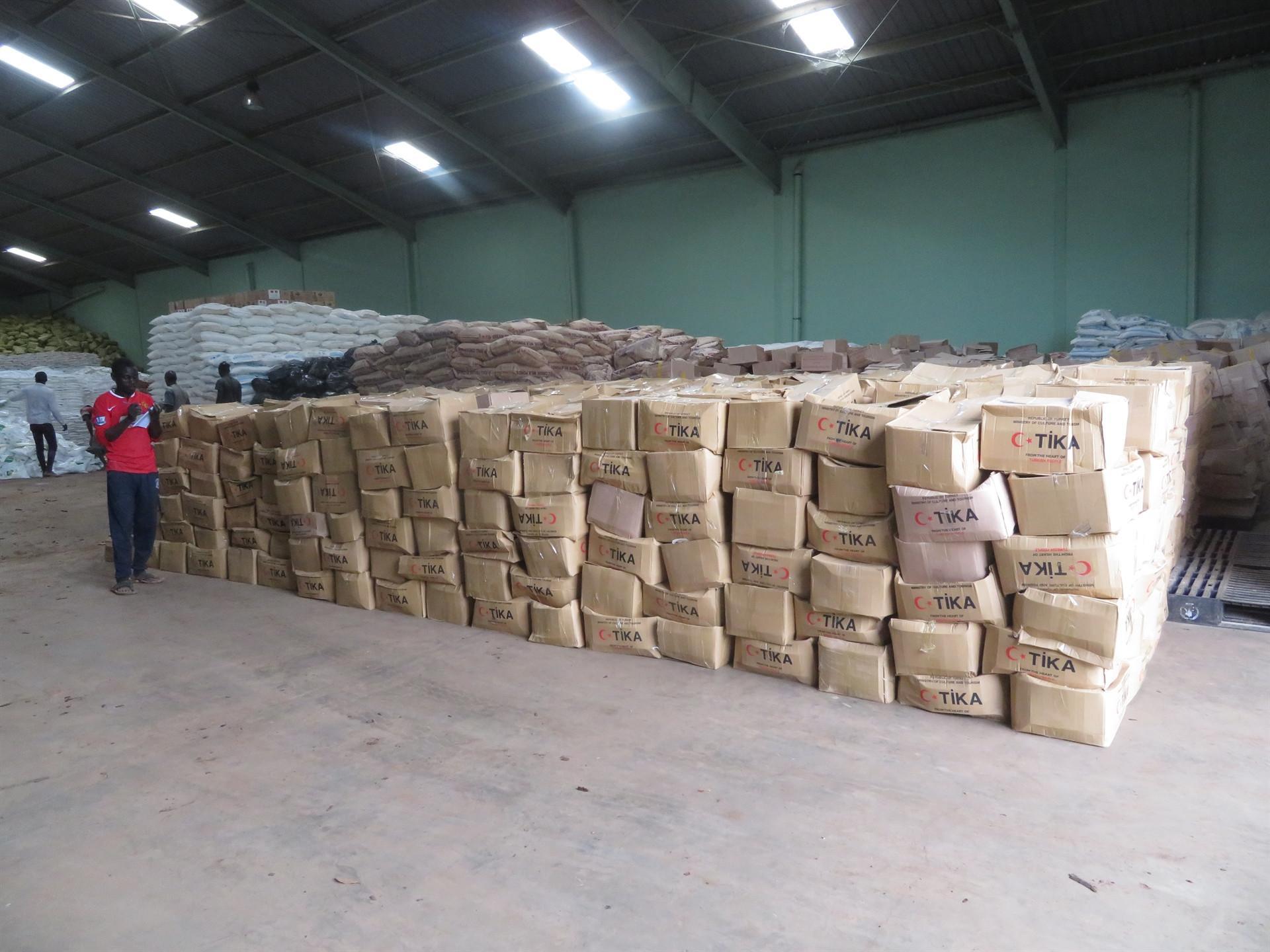 Turkey sends food aid to Uganda amid coronavirus