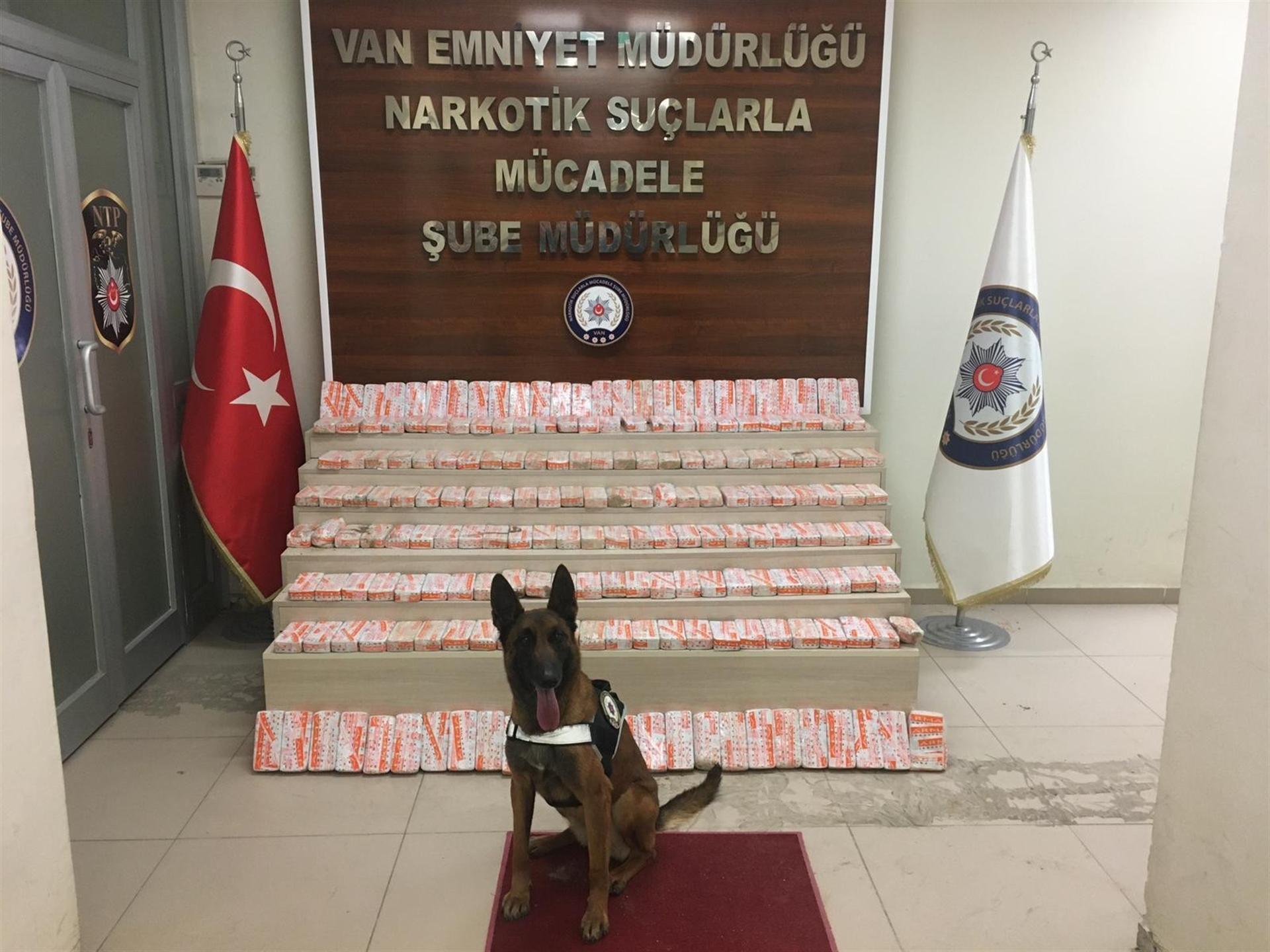 Over 100 kg of heroin seized in eastern Turkey