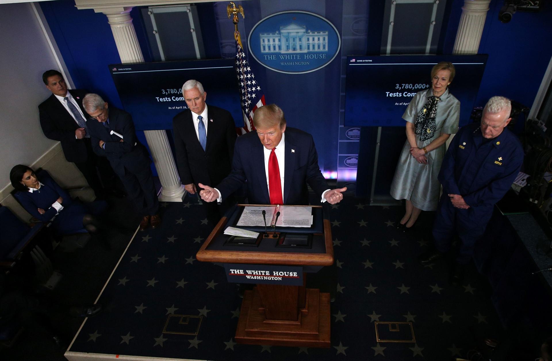 White House to wind down coronavirus task force as focus shifts to aftermath: Trump