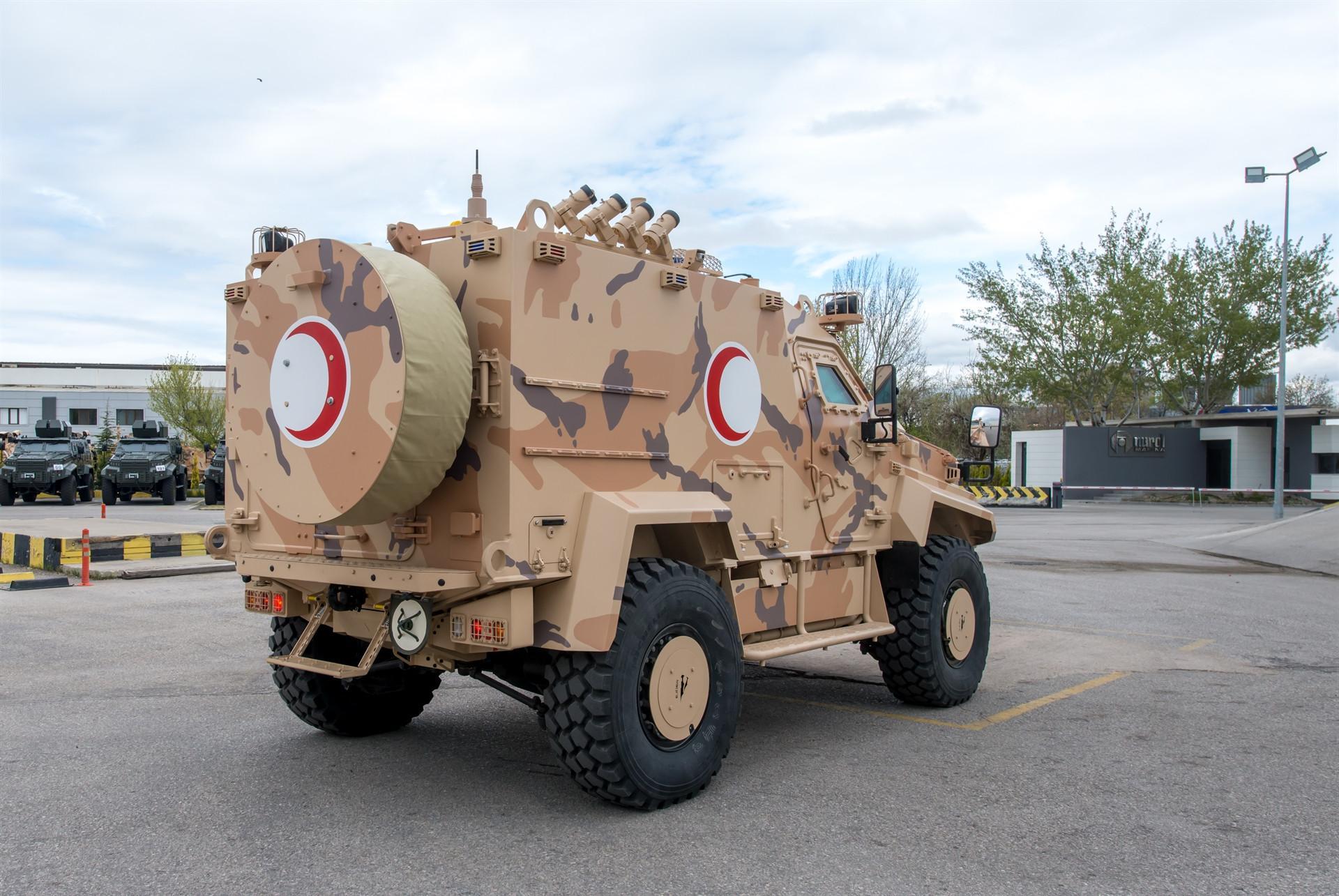 Turkish firm exports first armored ambulance to Mideast